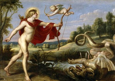Apollo and the Python by Peter Paul Rubens
